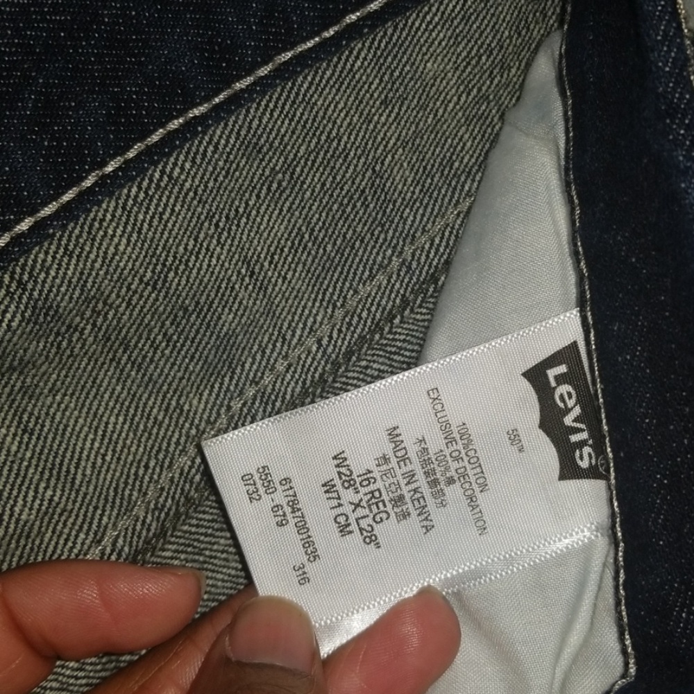 Boys Levi jeans